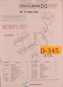 Devlieg-Devlieg K, Spiromatic Jigmil, Installation and Parts Manual 1967-K-01